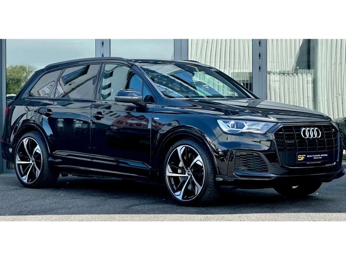 Audi Q7 S Line BLK ED 55 Tfsi E Q Quattro Black E - Image 1