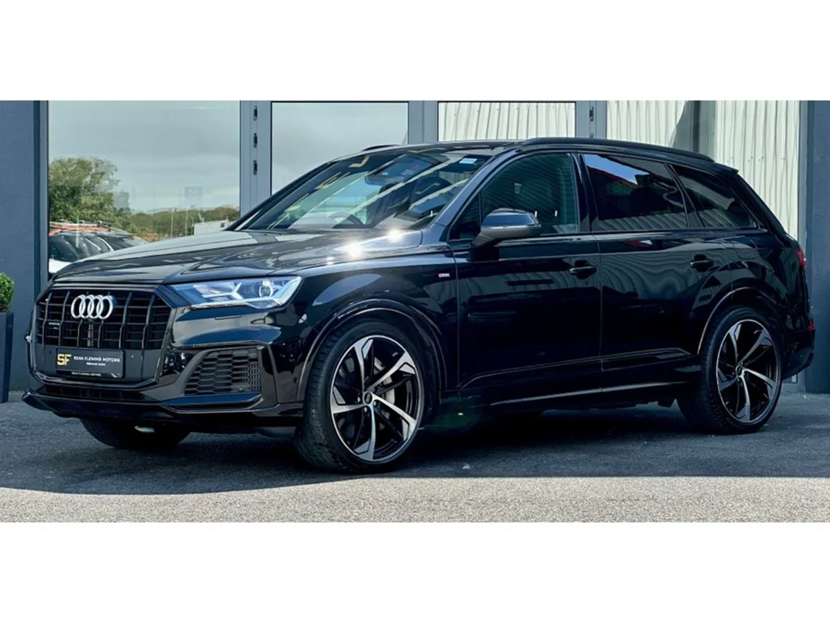Audi Q7 S Line BLK ED 55 Tfsi E Q Quattro Black E - Image 2