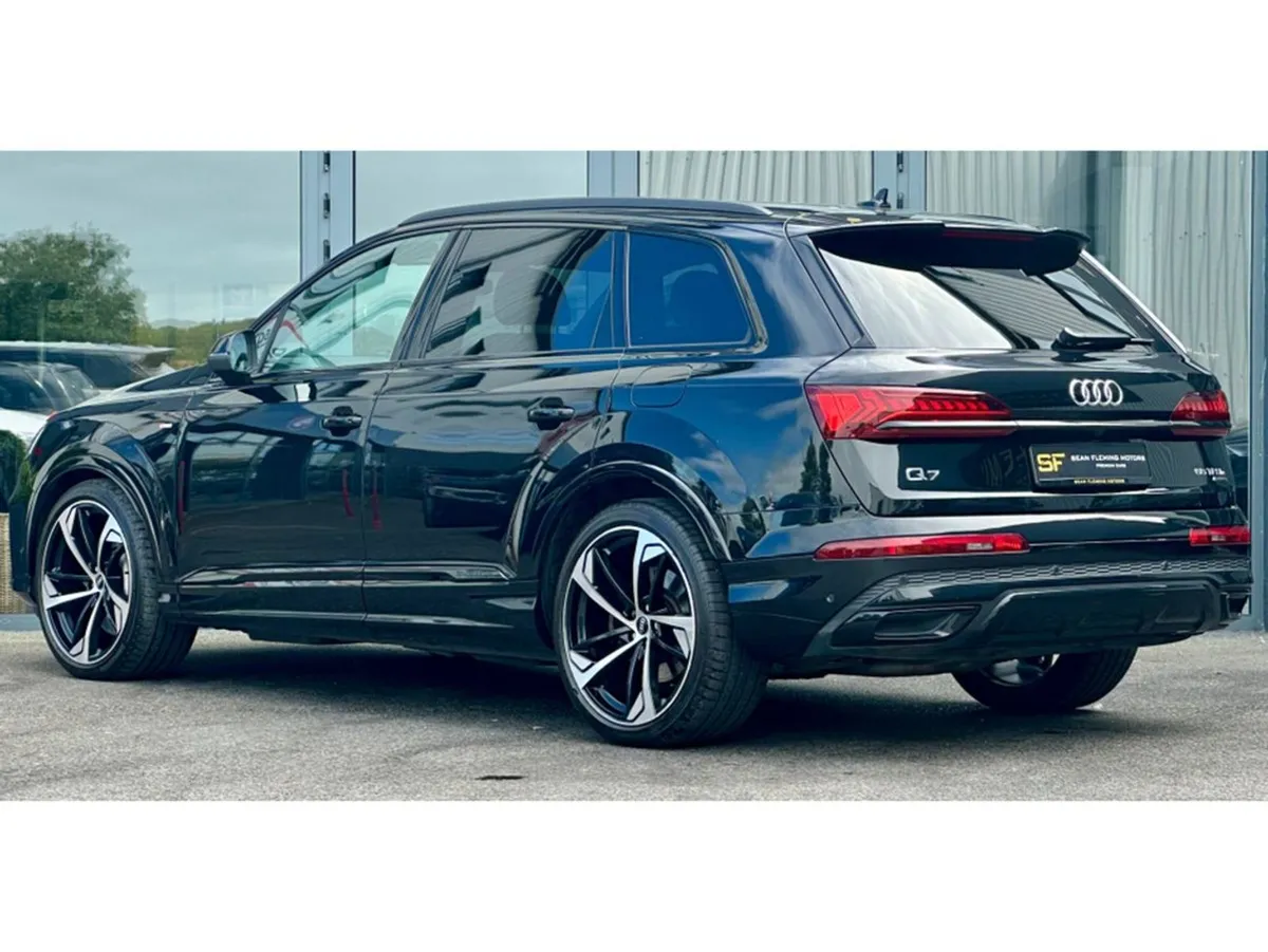 Audi Q7 S Line BLK ED 55 Tfsi E Q Quattro Black E - Image 3