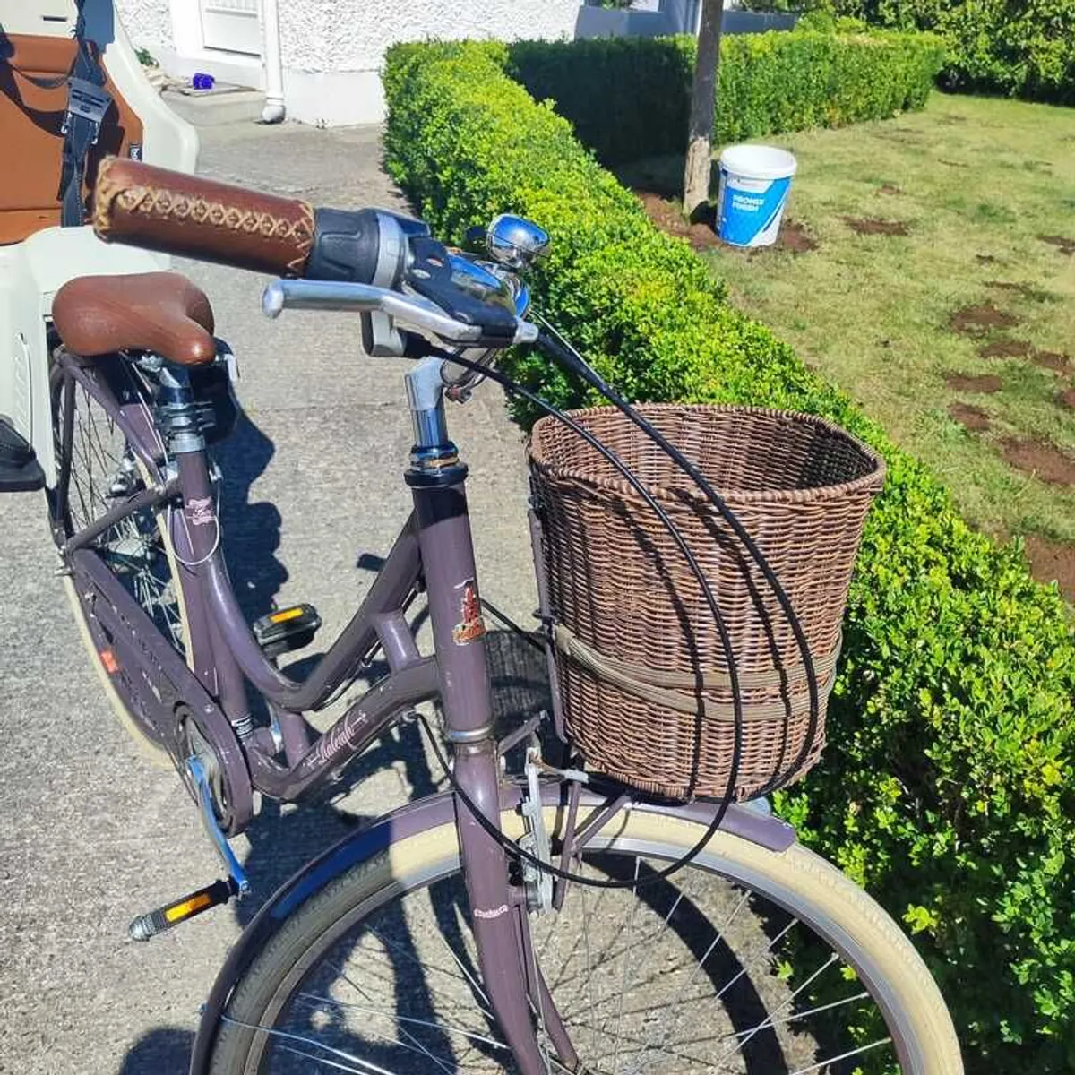 Raleigh Ladies Bike with Child Seat - Image 4