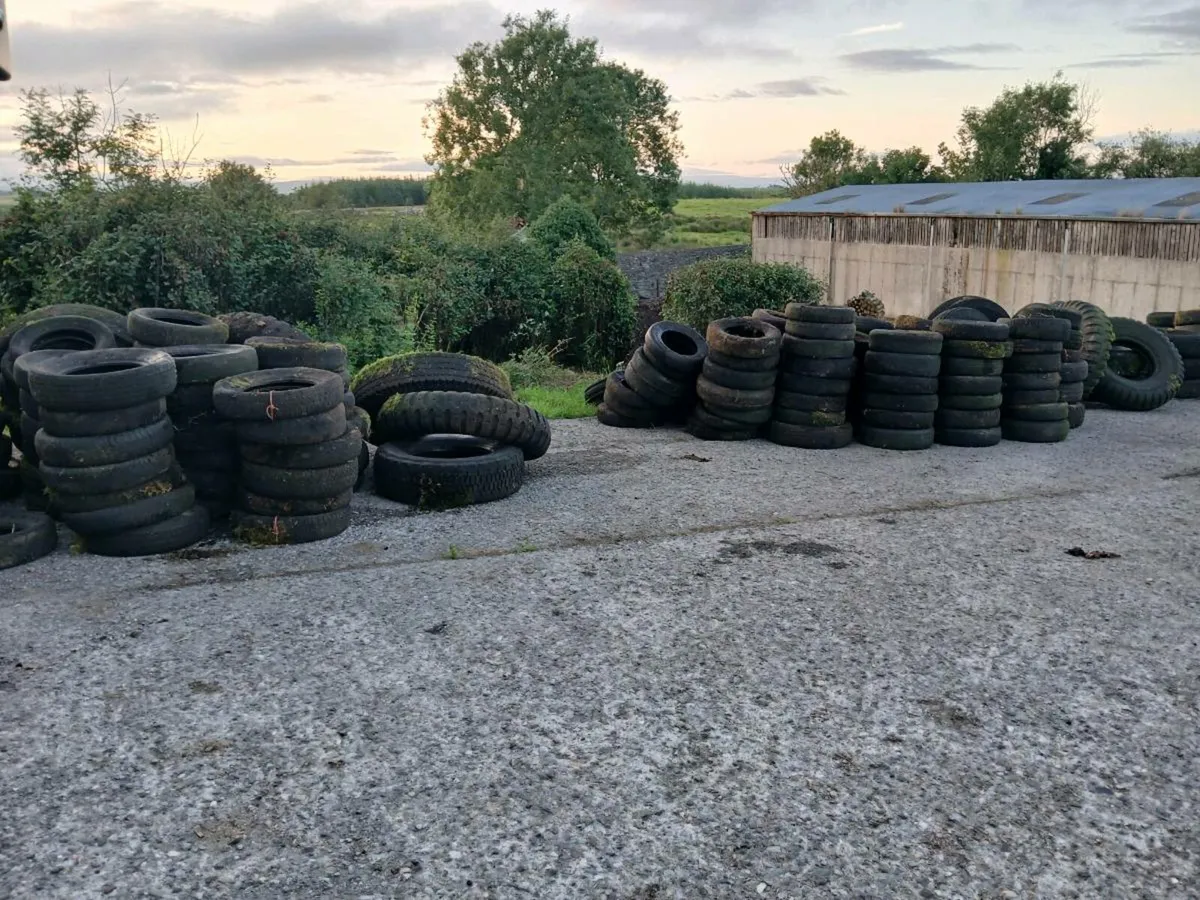 Old tyres for silage pit .... Free - Image 2