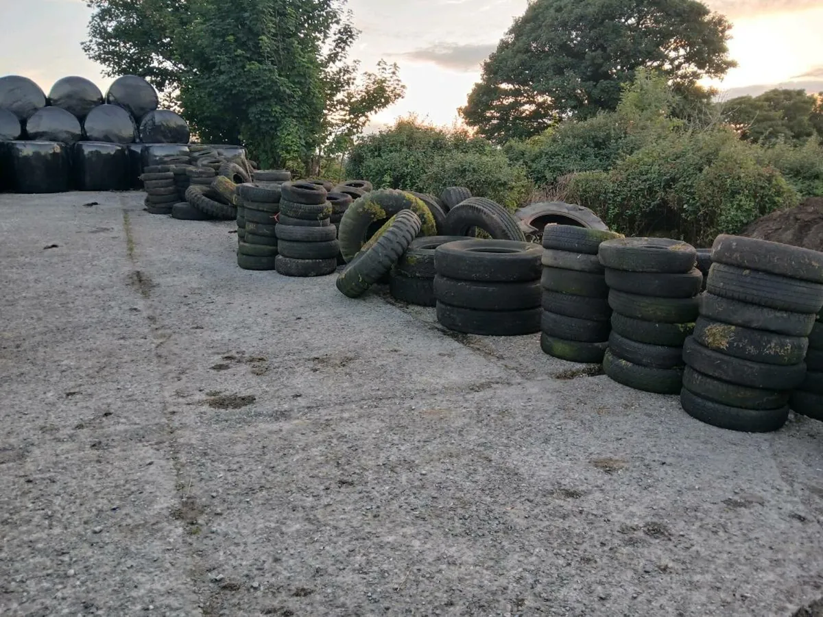 Old tyres for silage pit .... Free - Image 3