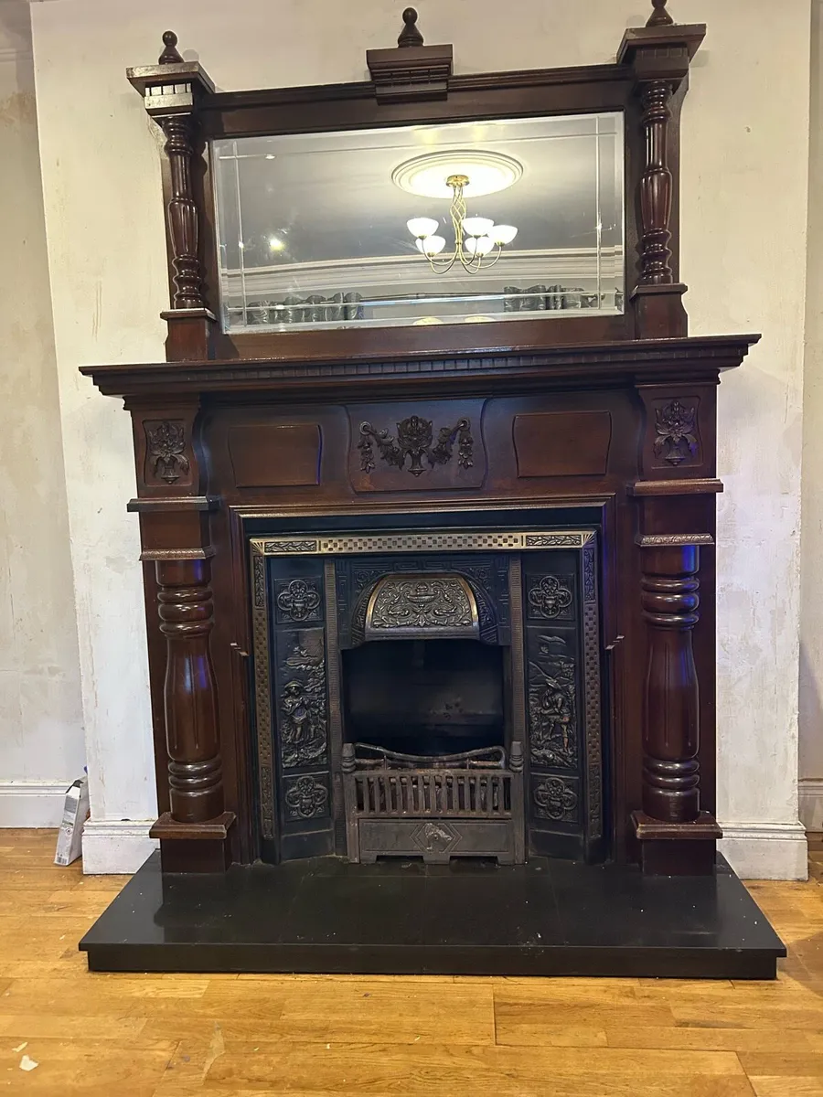Fireplace+mirror - Image 1