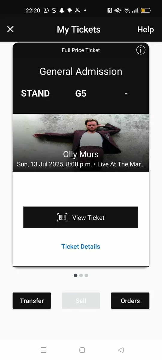 Concert Tickets
