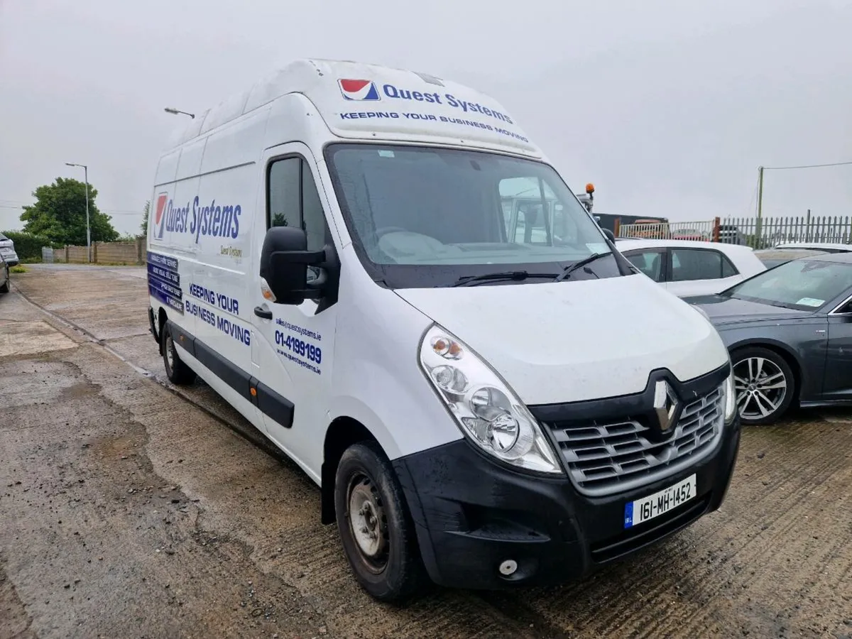 Renault master van LWB high roof - Image 1