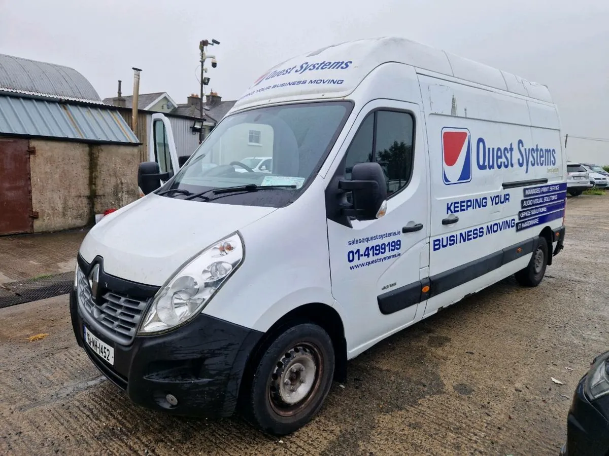 Renault master van LWB high roof - Image 2