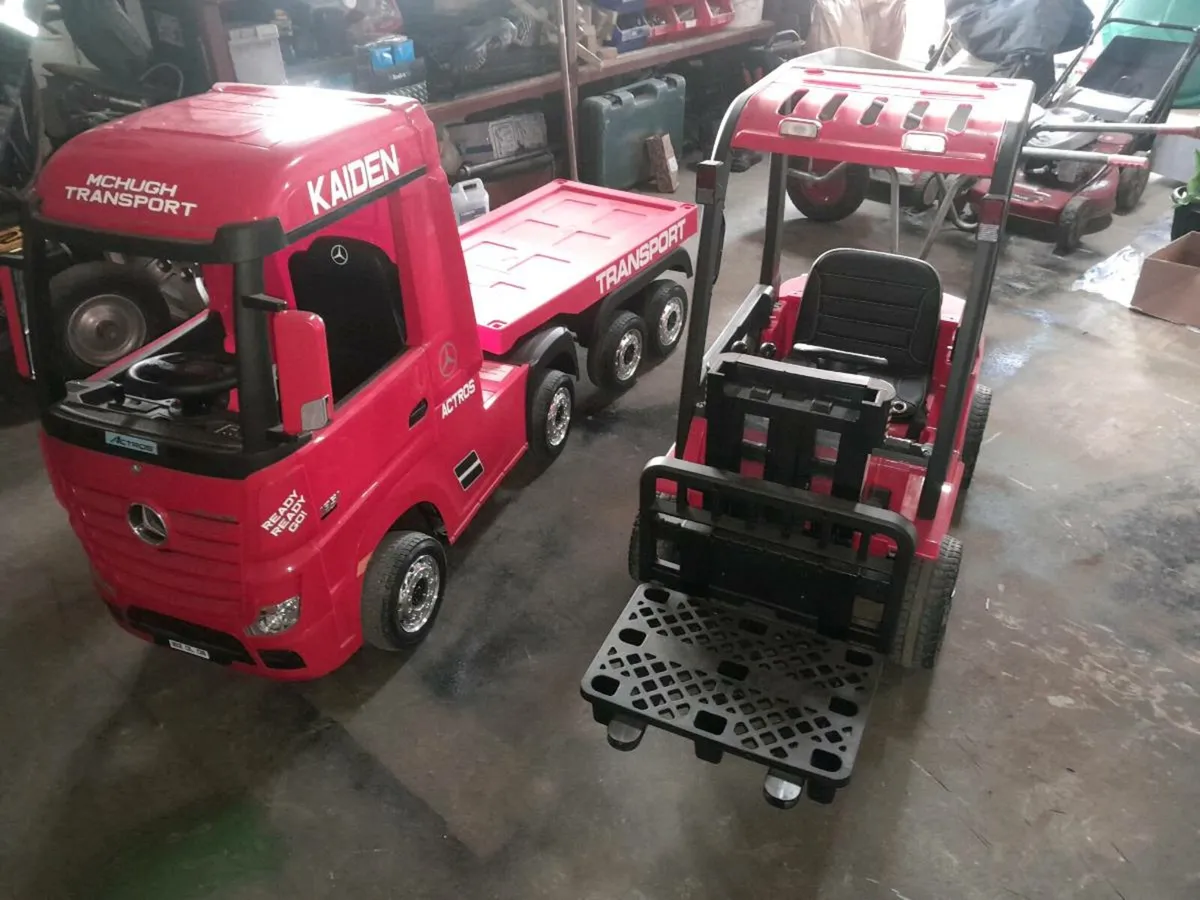12volt ride on trucks - Image 1