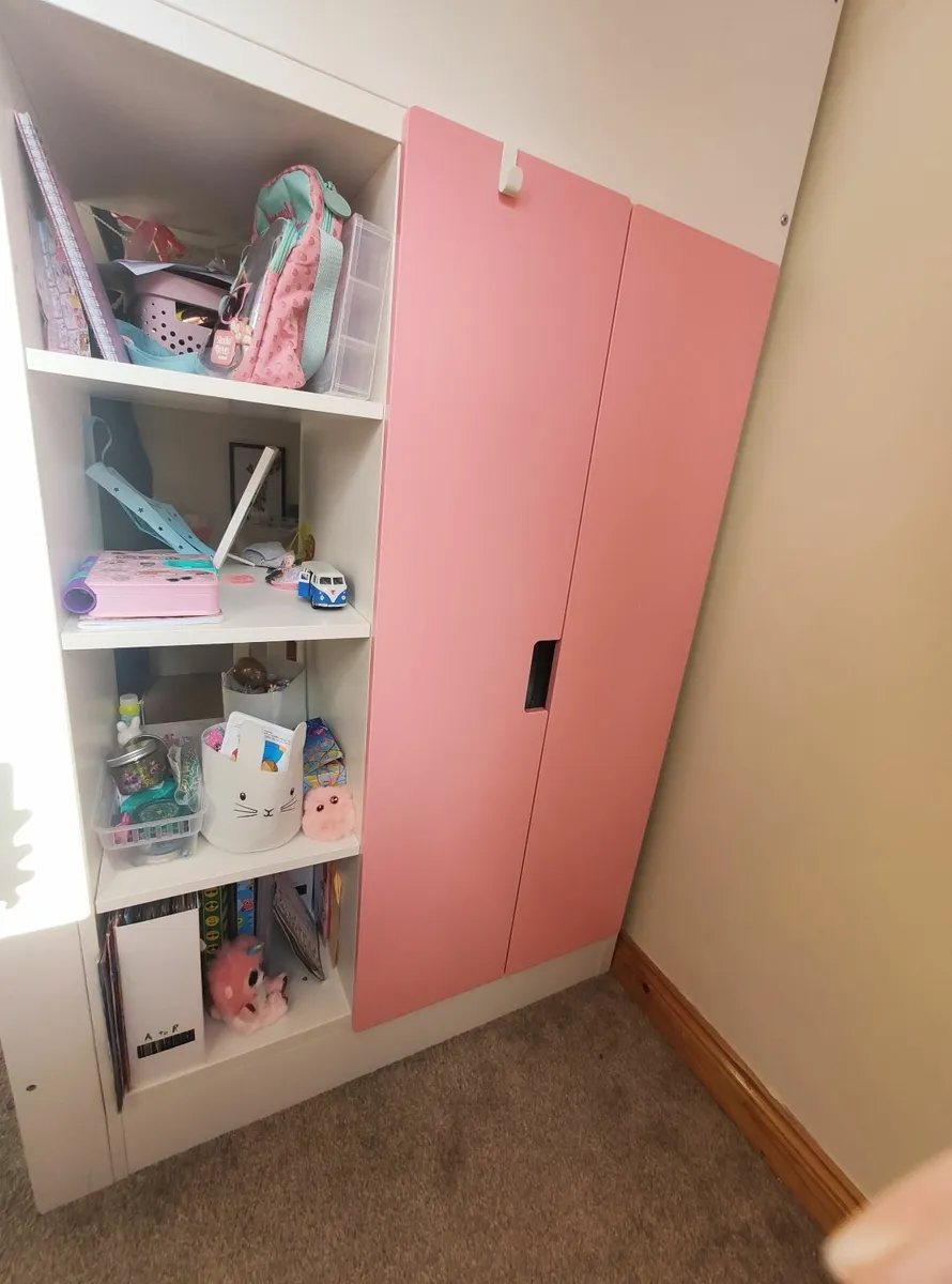 Bunk bed with desk and mattress from Ikea - Image 4