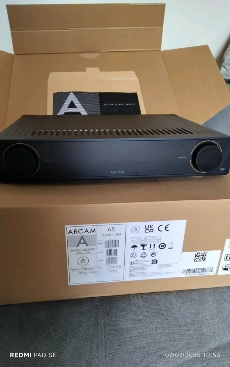 Arcam A5 integrated amplifier - Image 1