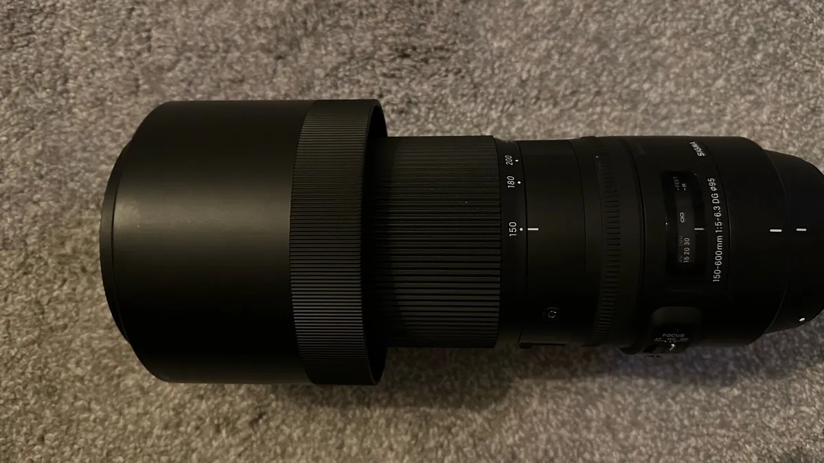 Sigma 150-600mm f/5-6.3 DG OS HSM Canon EF Mount - Image 1