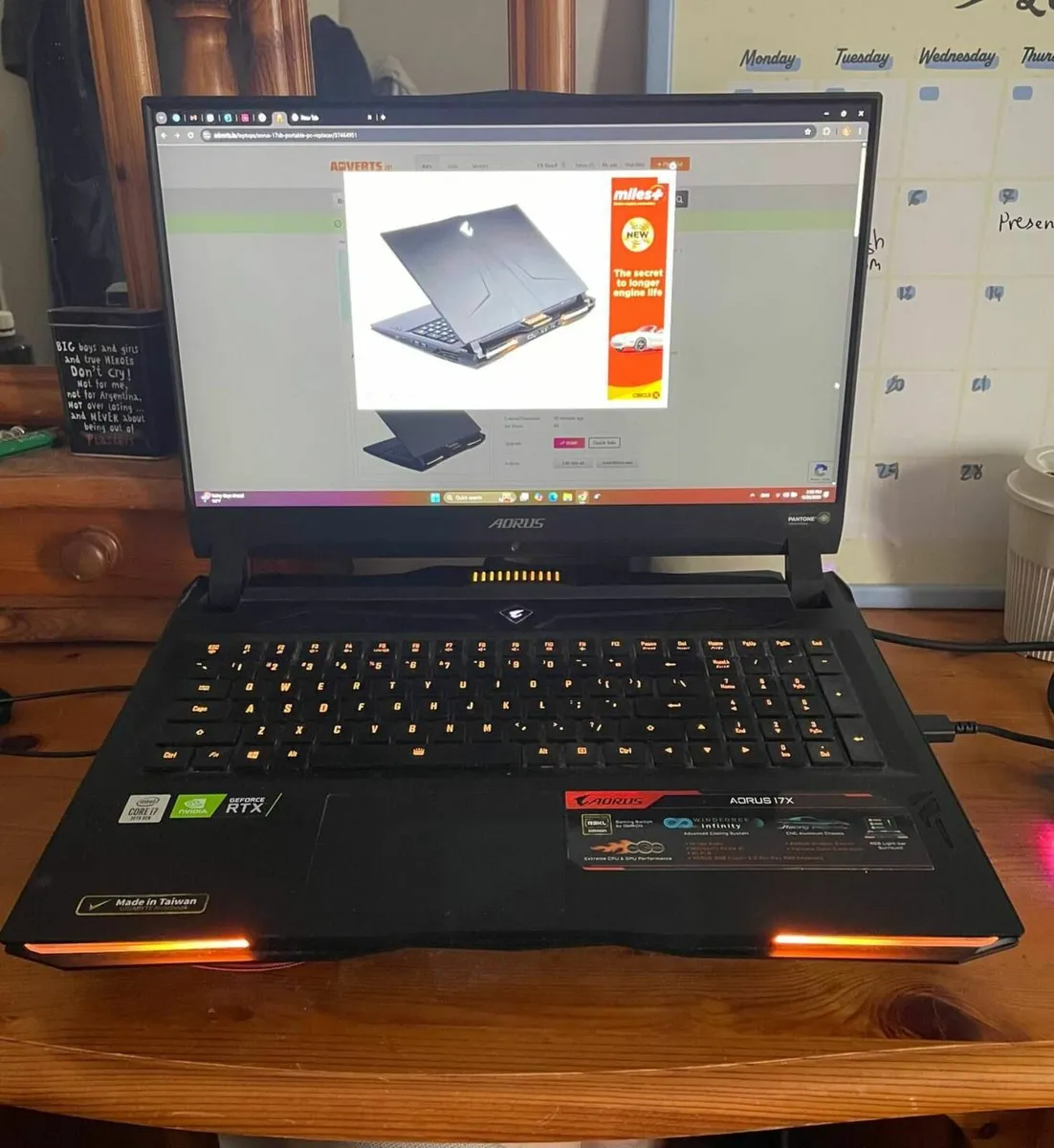 Laptop AORUS 17XB - Image 2