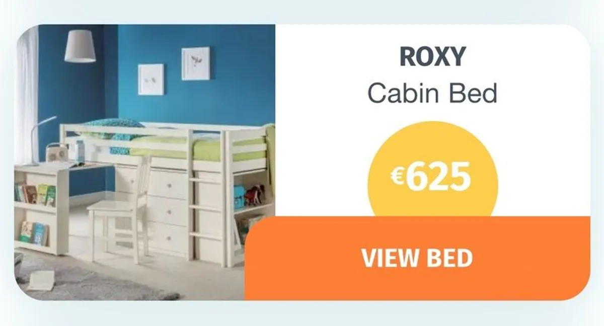 Cabin midsleeper bed - Image 1