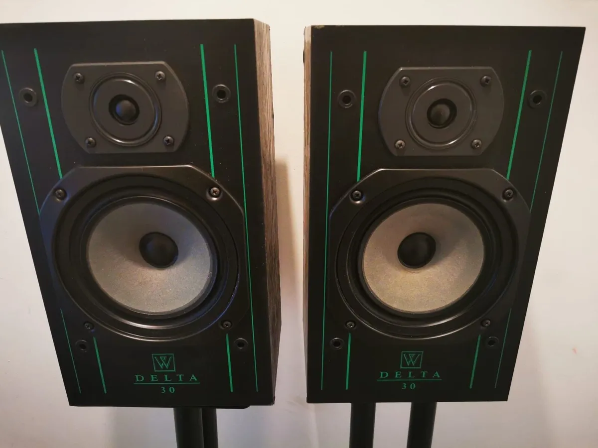 Wharfedale Speakers + Stands - Image 2