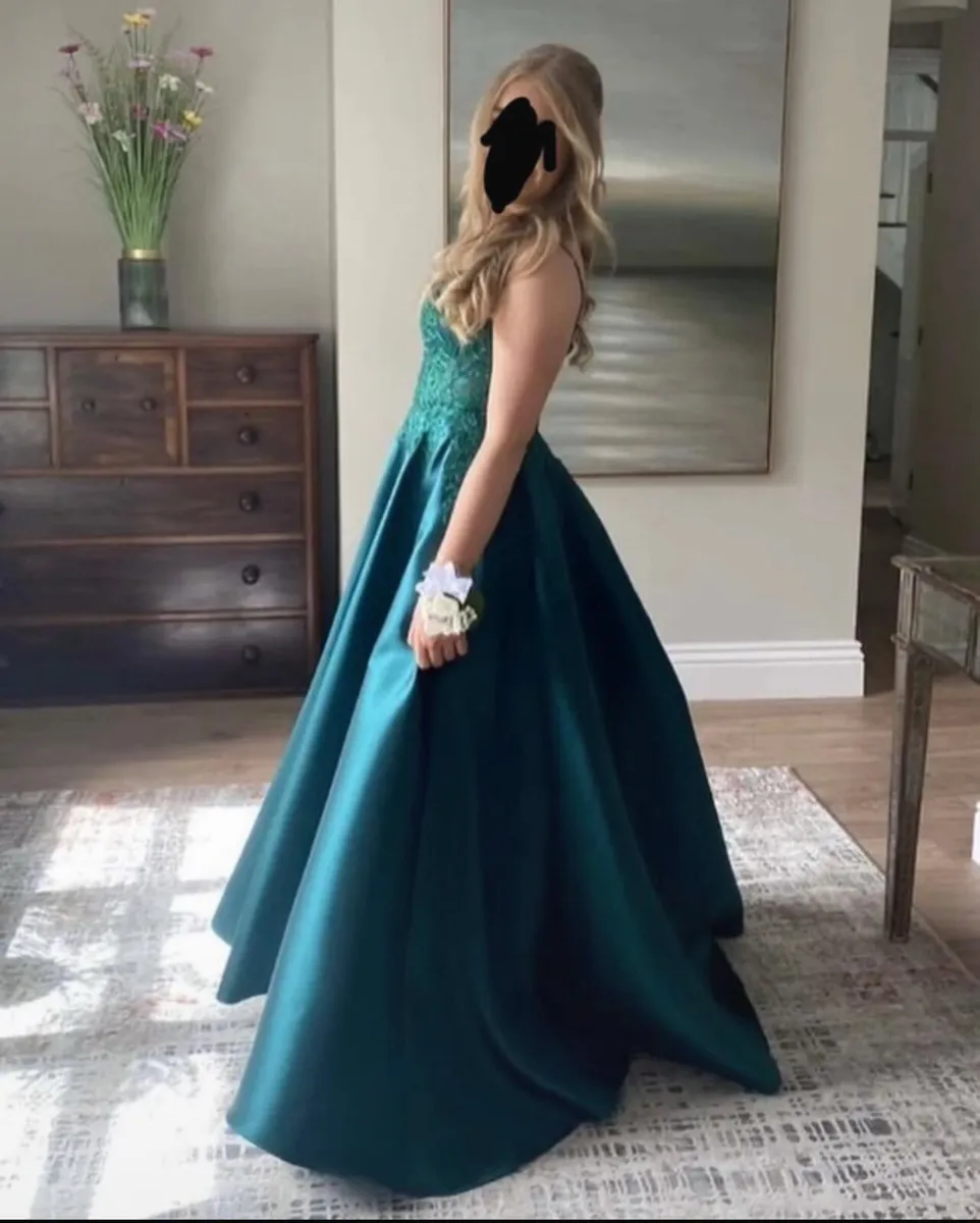 Green Debs Dress - Image 1