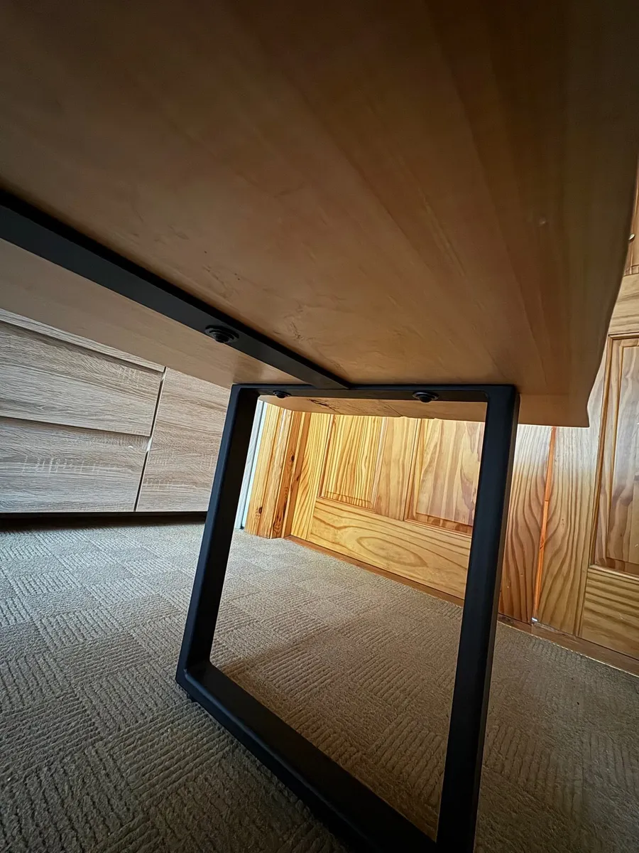 Handmade Cedar Wood Loft Coffee Table - Image 2