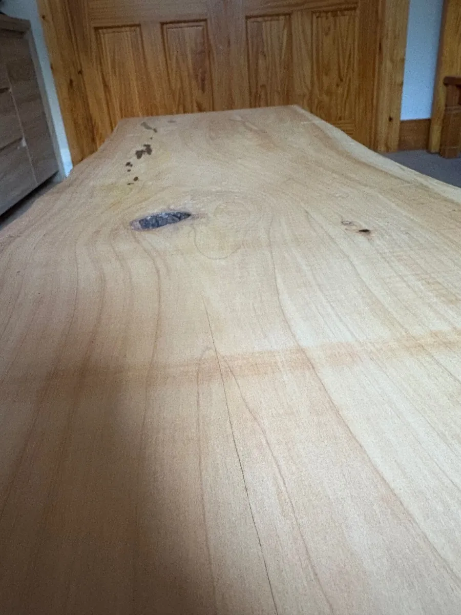 Handmade Cedar Wood Loft Coffee Table - Image 4