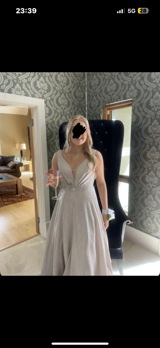 Champagne debs dress - Image 4