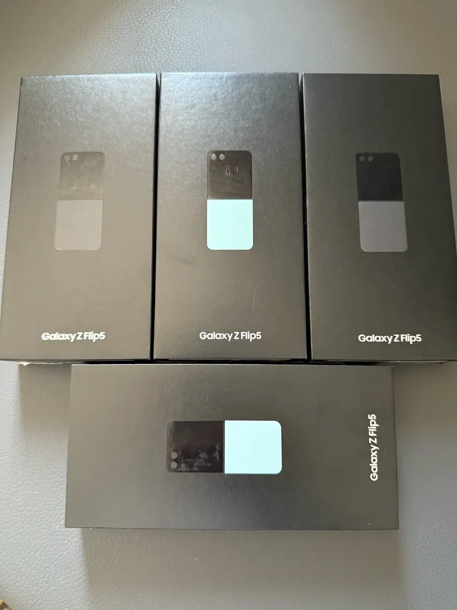 Samsung Z Flip 5,5G 256/512GB Sealed RECEIPT