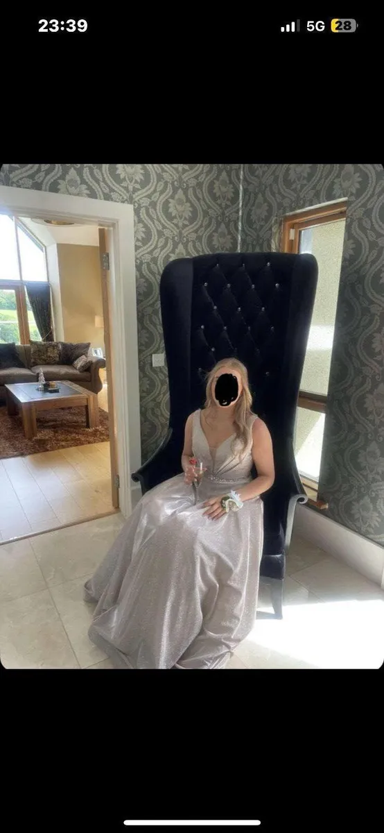Champagne debs dress - Image 2