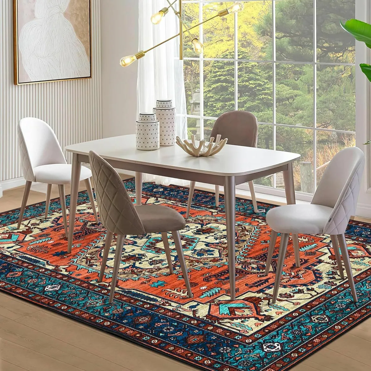 Bedding Washable Rugs Living Room 140x200cm - Image 4