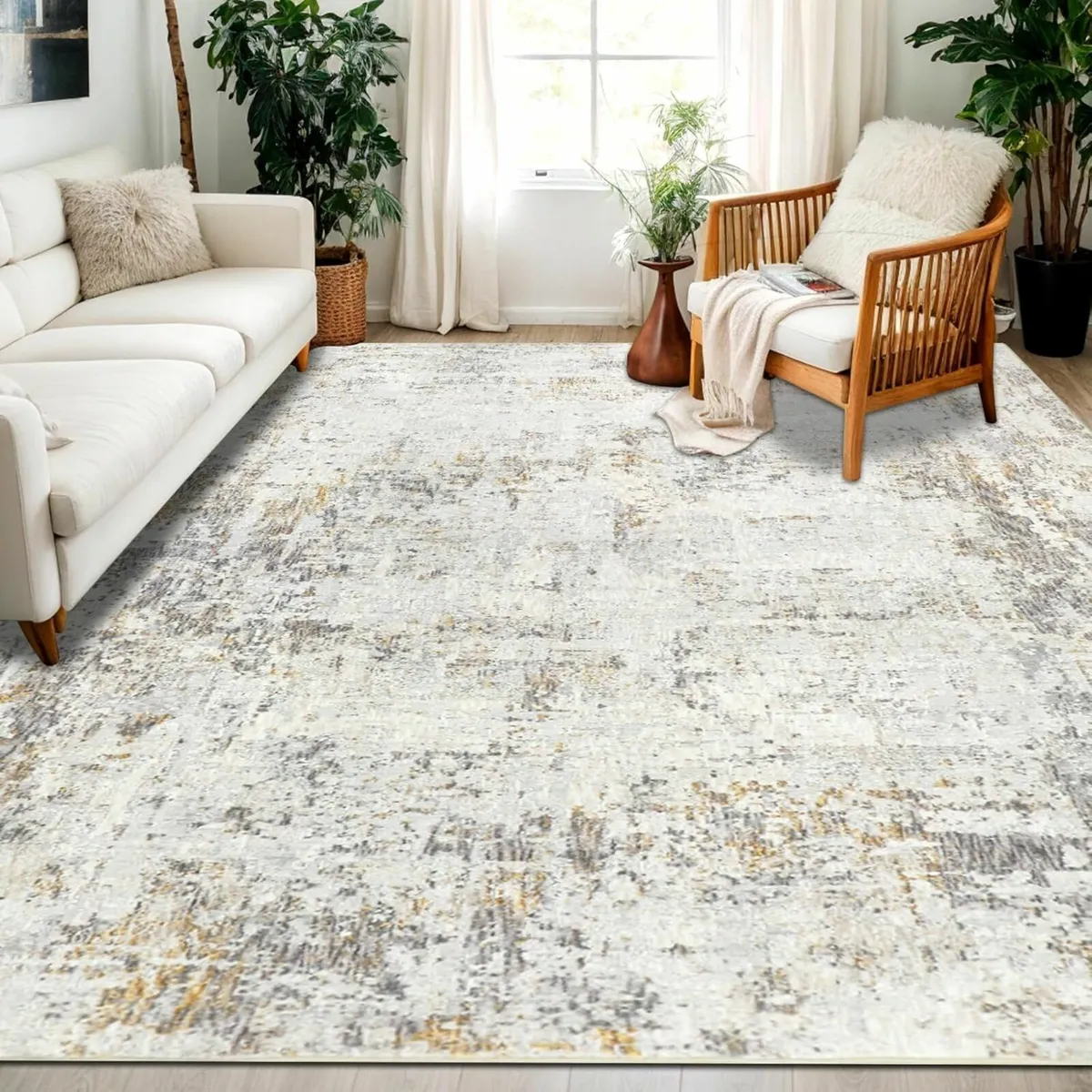 240x340cm Large Modern Abstract Rugs Living Room - Image 4