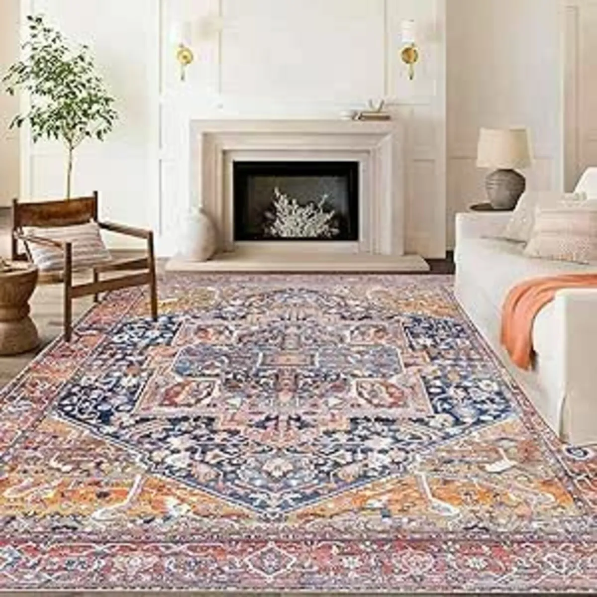 Living Room 160x230cm  large Rug Red Bedroom - Image 2