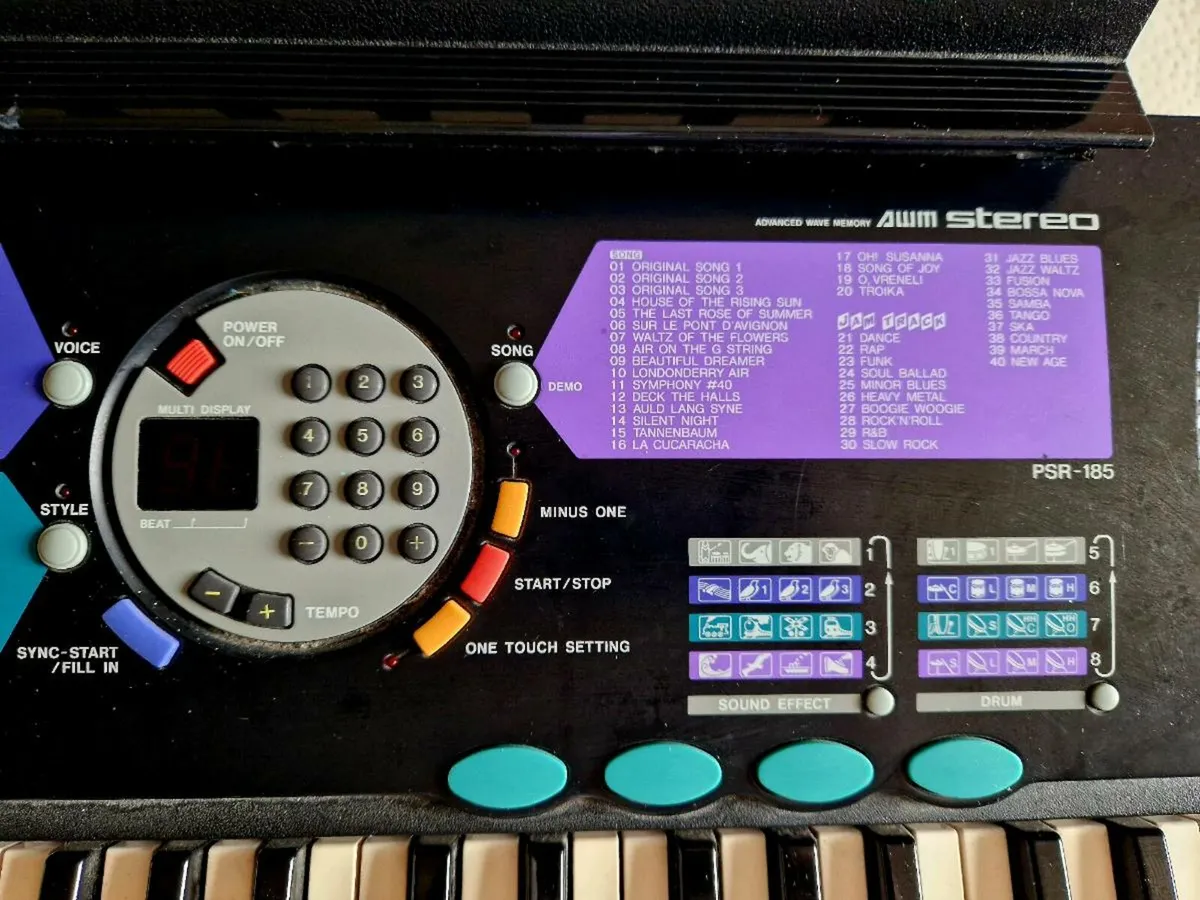 Yamaha PSR-185 - Image 4