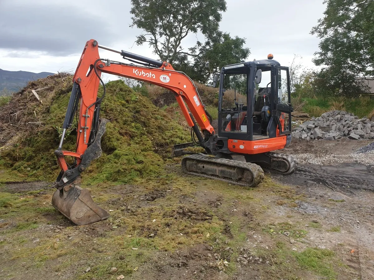 Digger Kubota kx101-3