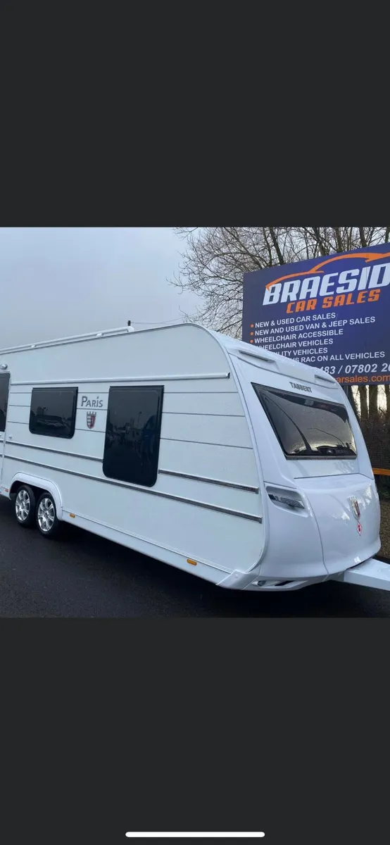 2023 TABBERT PARIS 640 5/6 BERTH LUX CARAVAN - Image 1