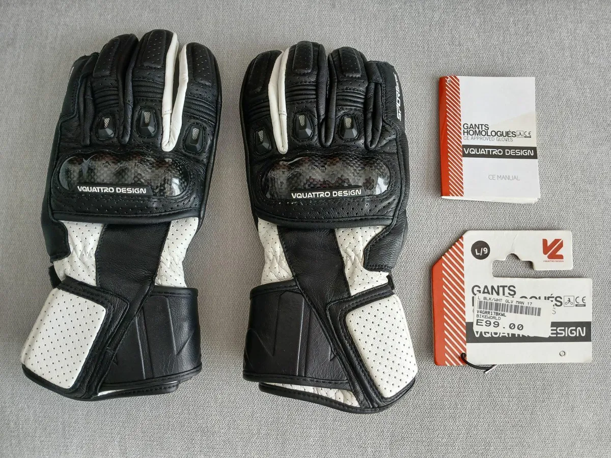 Vquattro Design V4G-RL 17 Motorbike Gloves - Image 1