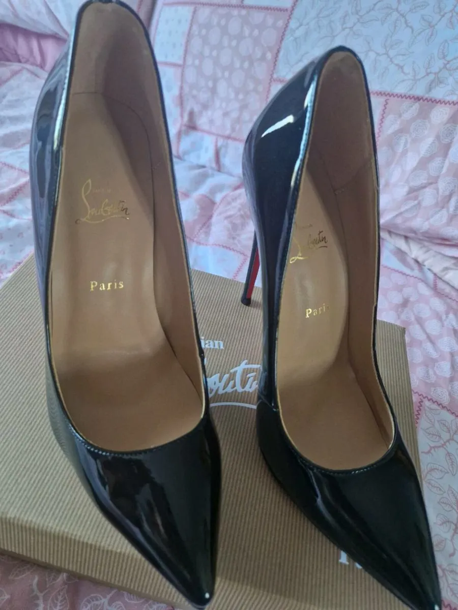 Christian louboutin heels & bag - Image 1