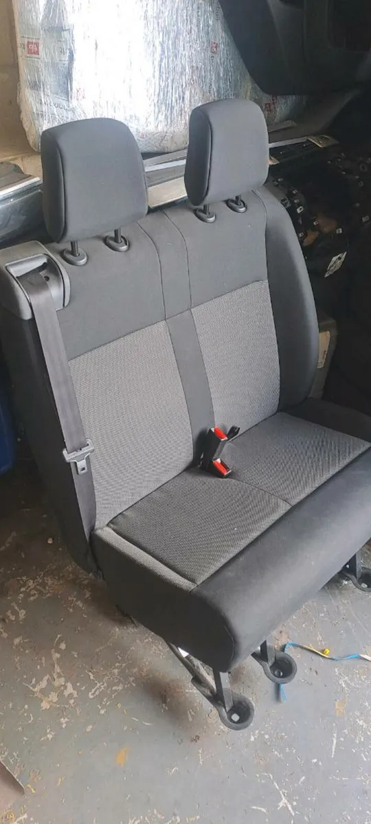 Vauxhall vivaro  2024 set of front seats - Image 2