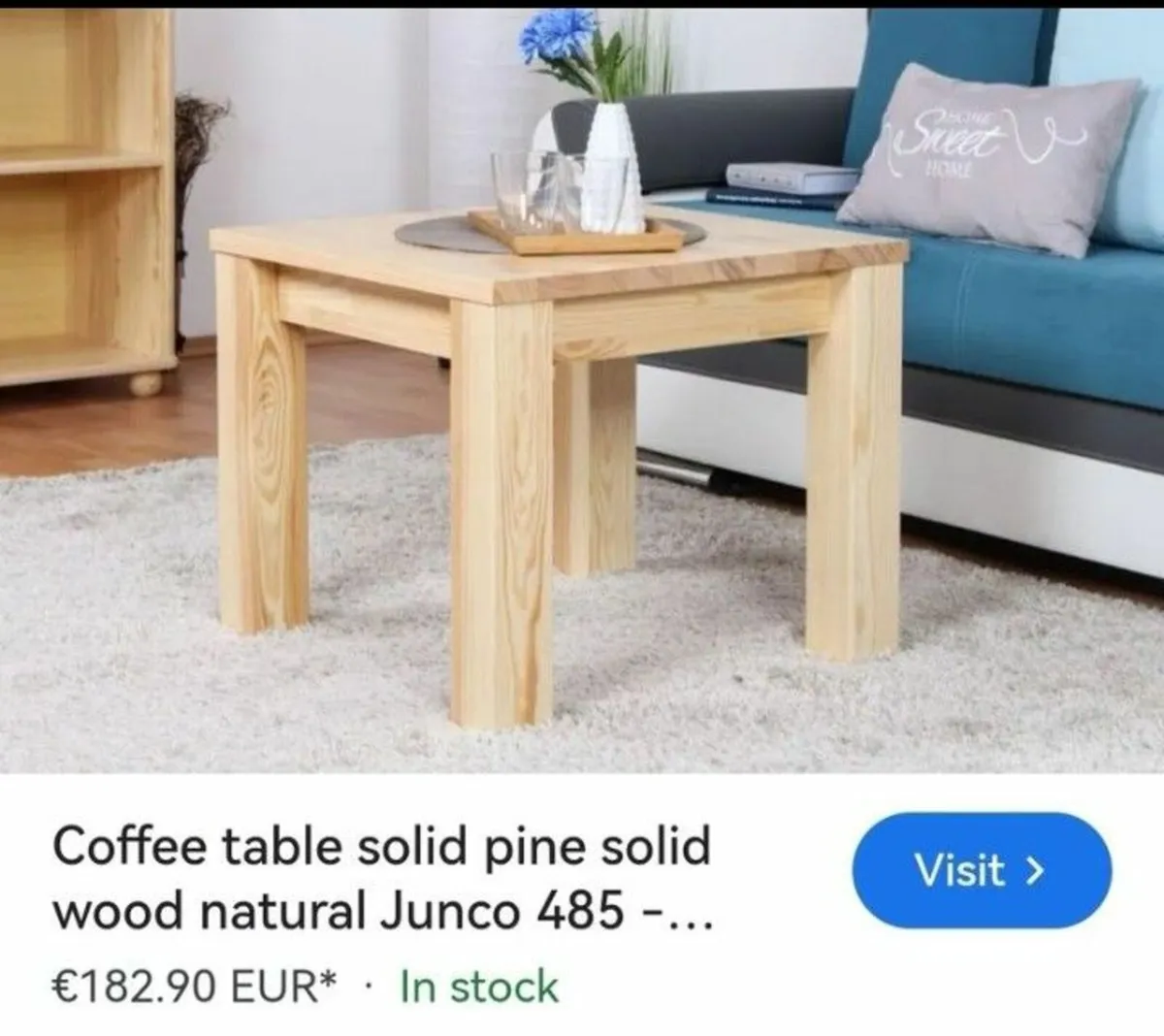 Solid Quality modern coffee table 3months - Image 2