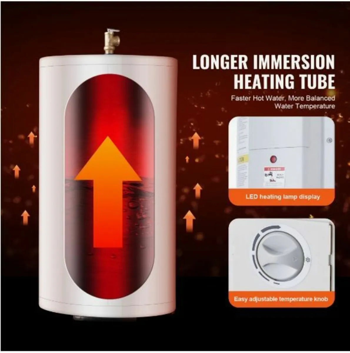 18 Gallon Electric Water Heater Instant - Image 2