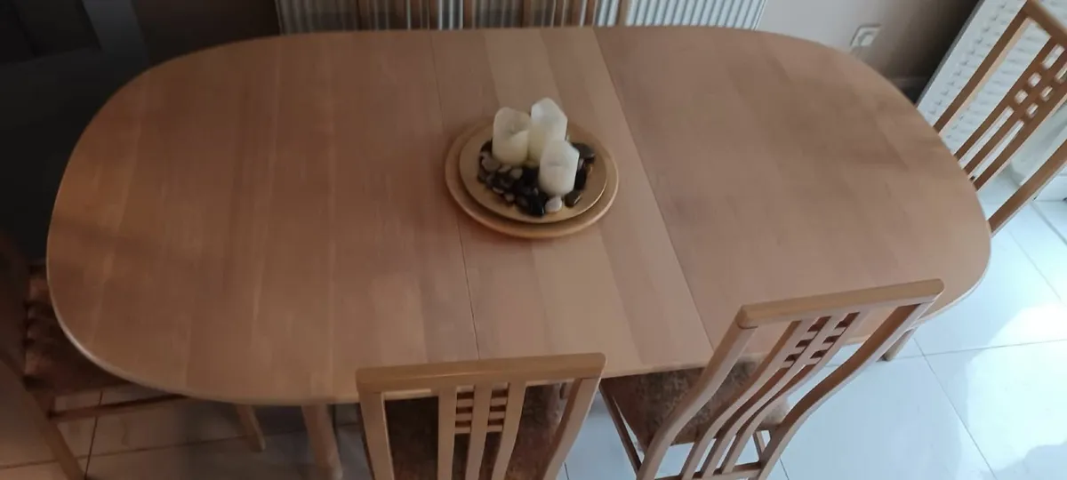 Dining Table & Chairs for Sale - Image 1