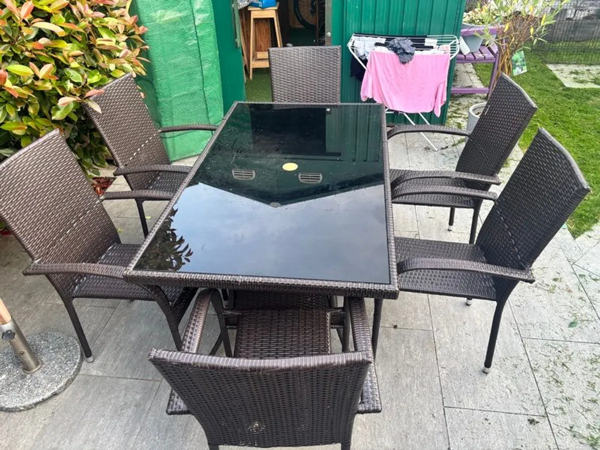Patio Table and Chairs - Image 1