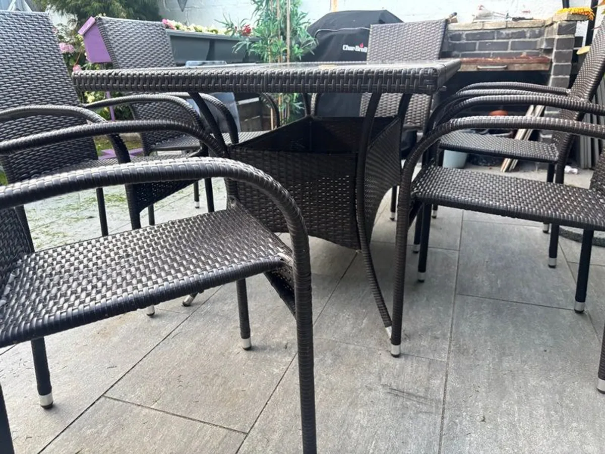 Patio Table and Chairs - Image 2