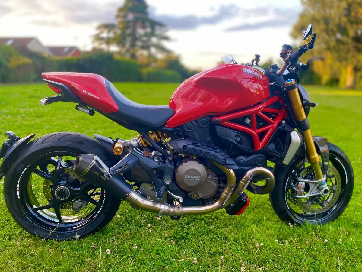 Immaculate Ducati Monster 1200S *lots of extras* - Image 1