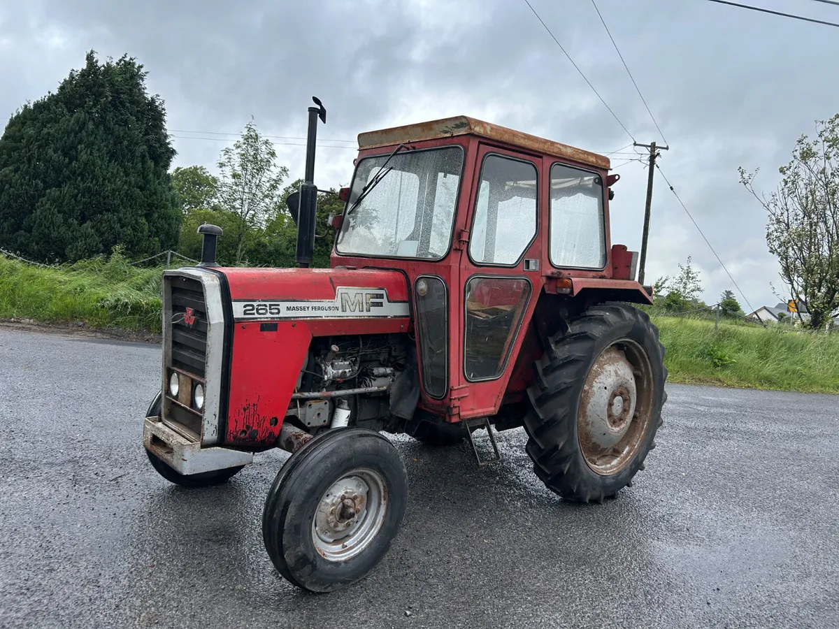 1981 Massey Ferguson 265 2wd - Image 1