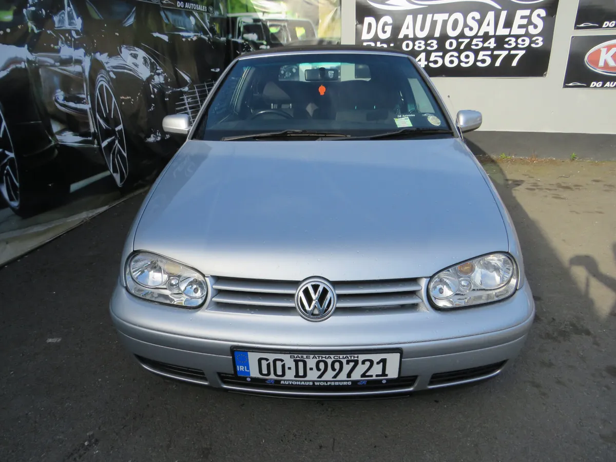 00 VW GOLF 1.8 CONVERTIBLE NCTD & TAXED - Image 4