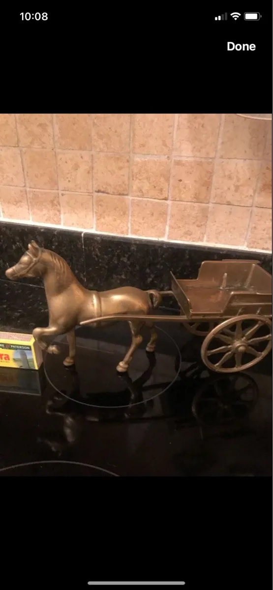 Brass pony & Trap - Image 1