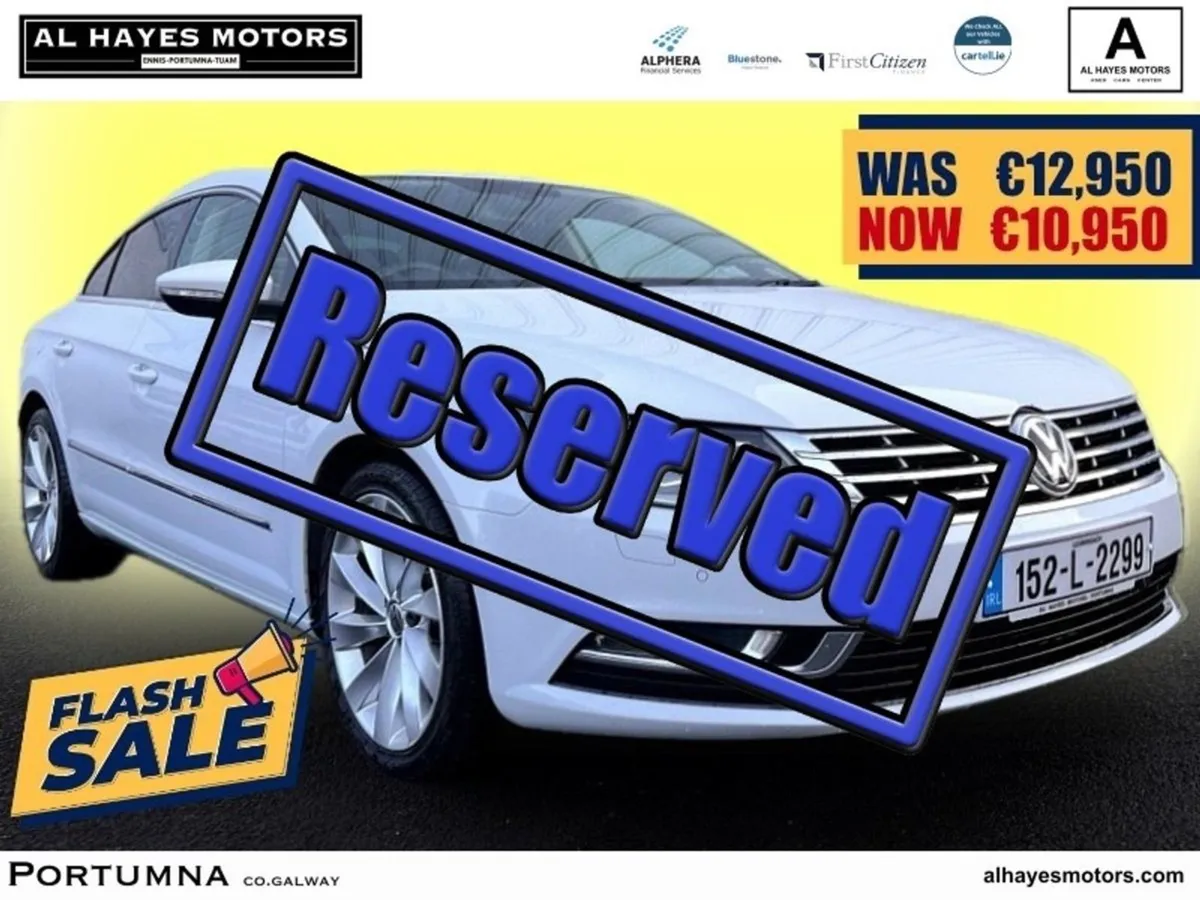 Volkswagen CC  reserved gt 2.0 TDI 150BHP  flash - Image 1