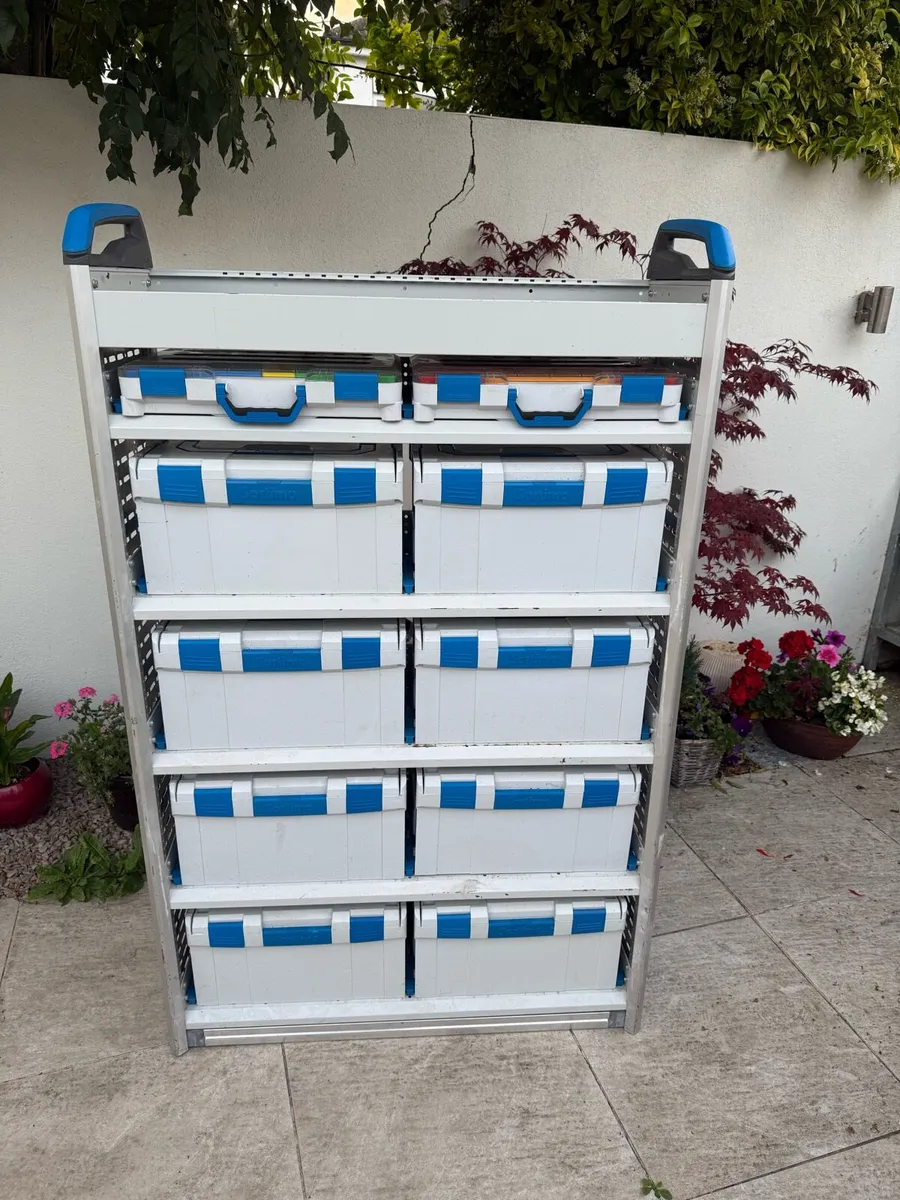 Sortimo Van Shelves Storage Boxes - Image 1