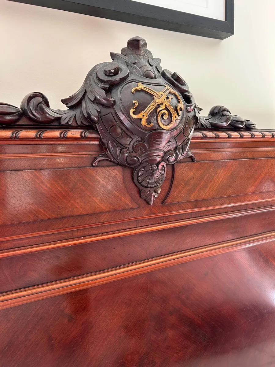 Antique French bed - Image 4