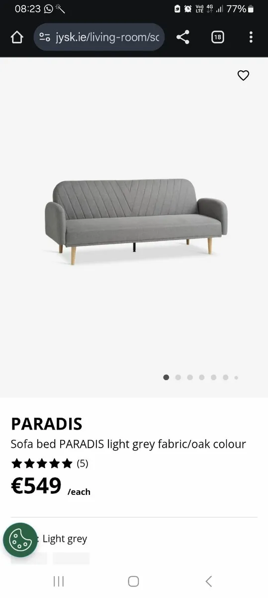sofa bed - Image 1