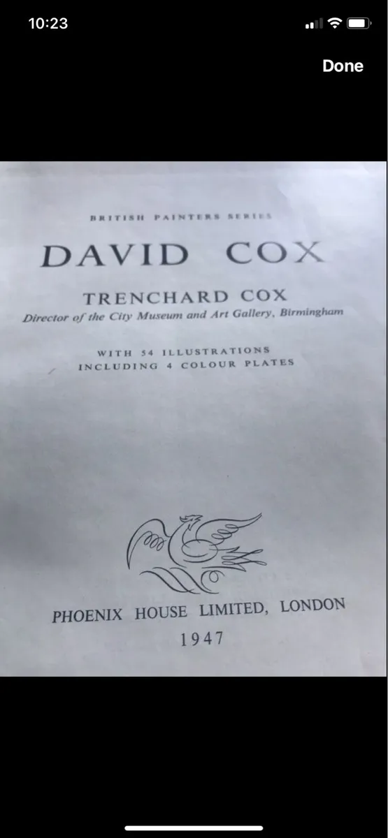British Painter -David Cox-1st Edition - Image 3