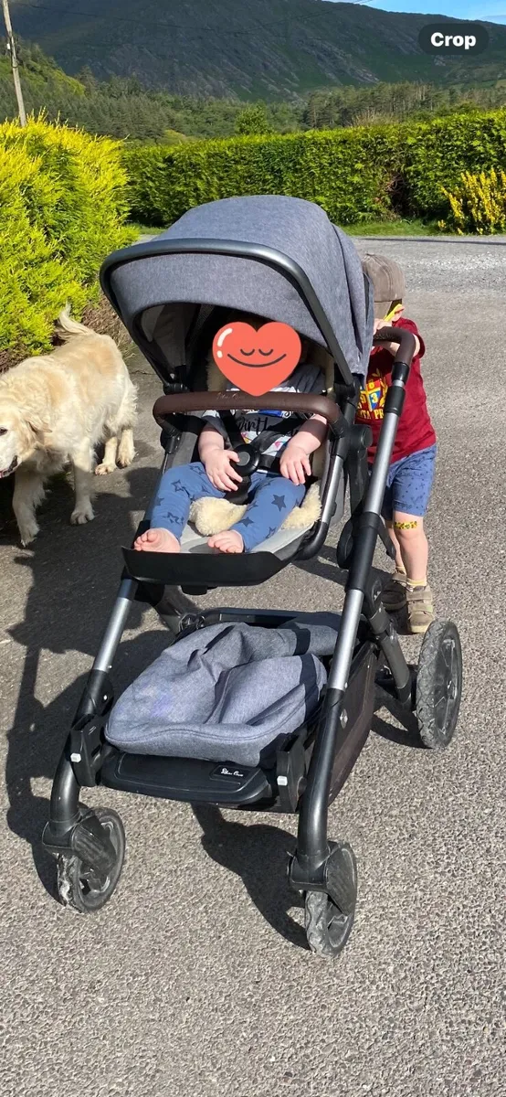 Silver Cross Wave Pram – Granite - Image 4
