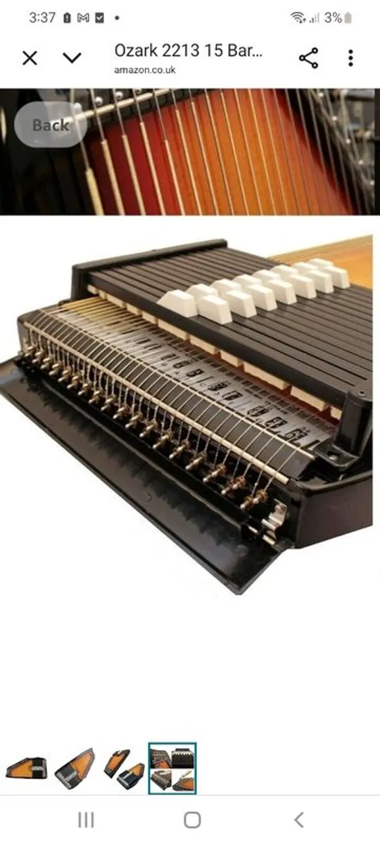 Ozark 2213 15 bar 36 string autoharp - Image 2