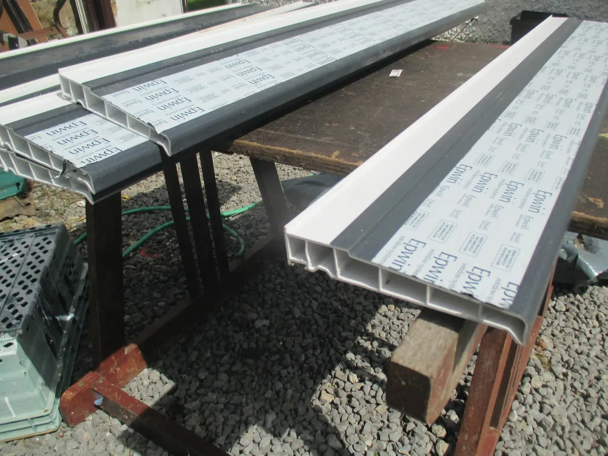 UPVC / PVC Window sills, Grey pvc , NEW - Image 1