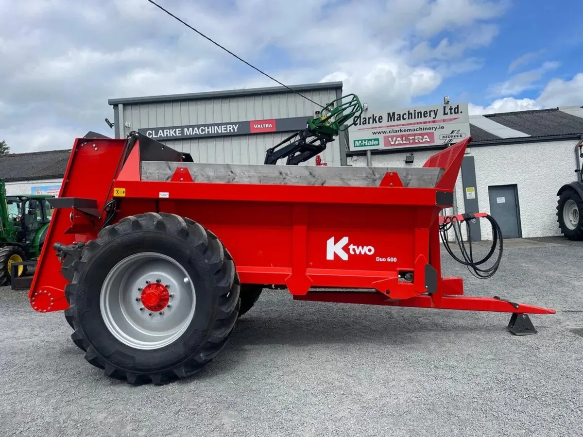 ⭕ New K-two 6 ton muck spreader ⭕ - Image 1